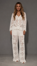 Embroidered Lace Set