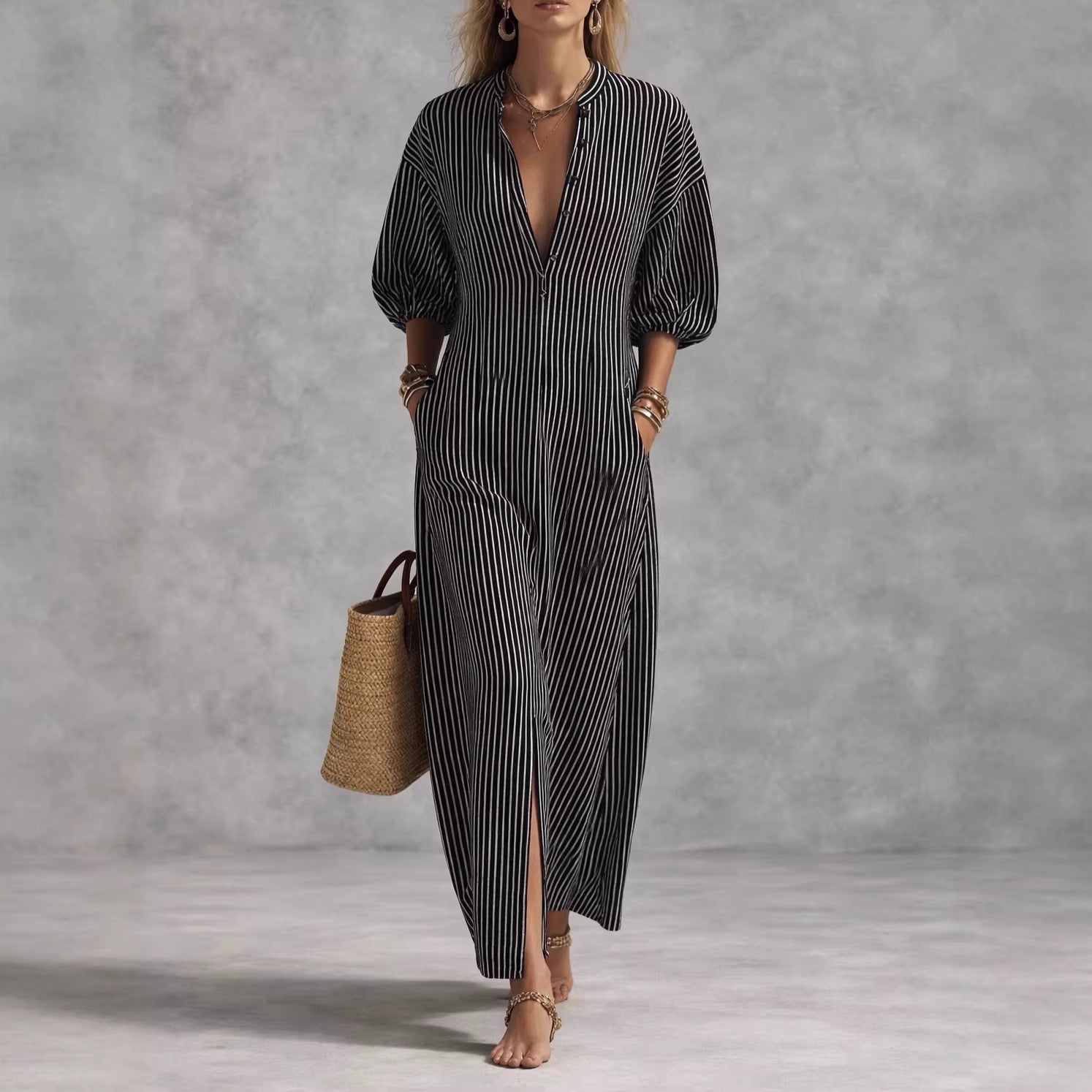 Casual Women's Vacation-style Dress