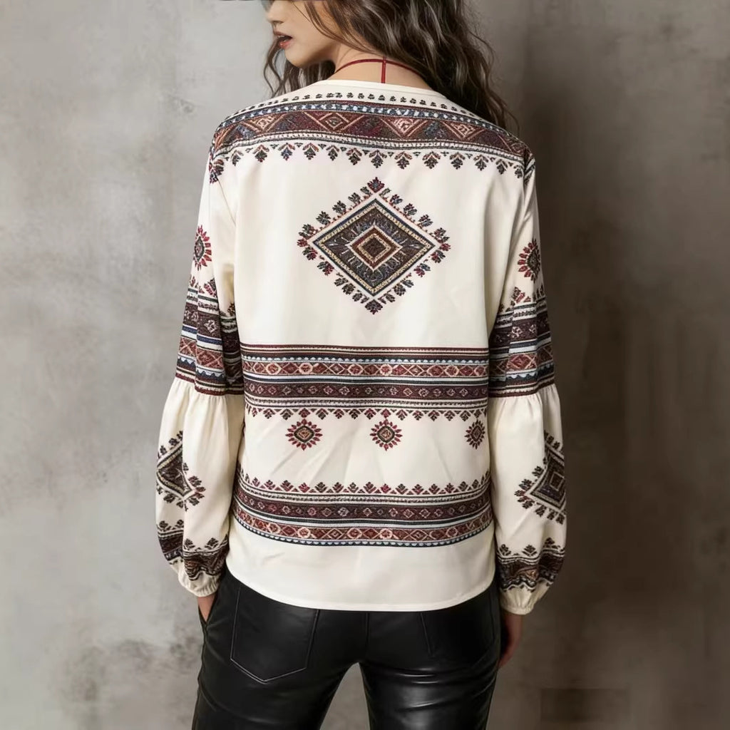 Amazons New Cross-Border Bestseller Ethnic-Style Shirt For The European And American Markets